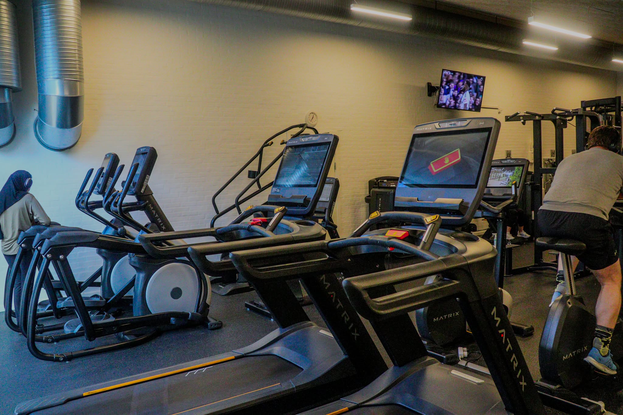 Frivægtsområde i All Time Fitness
